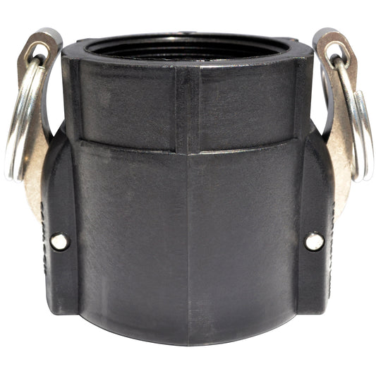 PP Adapter 4-inch FQDC X 4-inch FNPT | 400D | TerreMax | Category-Adapter, Connector Type-Female NPT, Connector Type-Female QDC
