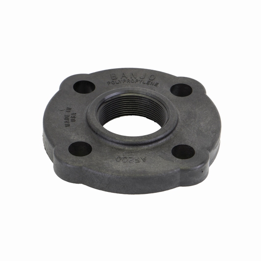 2-inch Female Threaded ANSI Flange | AF200 | Banjo Corporation | Category-Adapter, Connector Type-ANSI, Material-Polypropylene