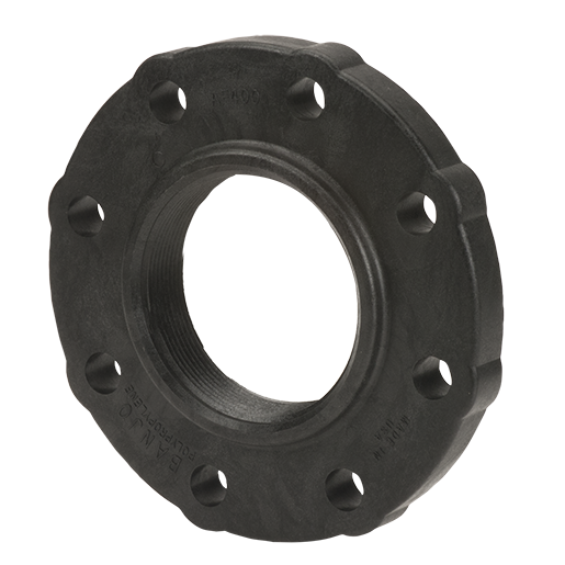 4-inch Female Threaded ANSI Flange | AF400 | Banjo Corporation | Category-Adapter, Connector Type-ANSI, Material-Polypropylene