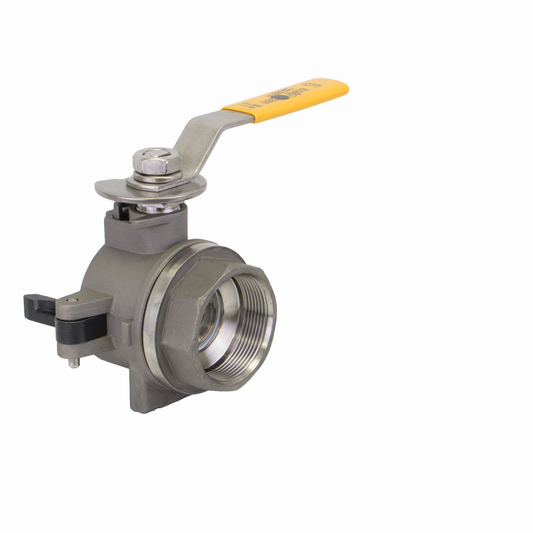 2-inch SS SP Male X Female BSP w/ PTFE Seals | DM200ABSS | Banjo Corporation | Category-Valve, Connector Type-Female BSP, Connector Type-Male Dry Mate