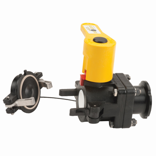 2-inch Male Manifold DM w/ FKM Seals | DM200ACF | Banjo Corporation | Category-Valve, Connector Type-Male Dry Mate, Connector Type-Manifold Flange