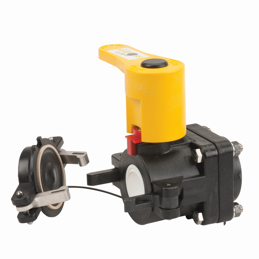 2-inch Poly DM Male X Female NPT w/ EPDM Seals | DM200AE | Banjo Corporation | Category-Valve, Connector Type-Female NPT, Connector Type-Male Dry Mate