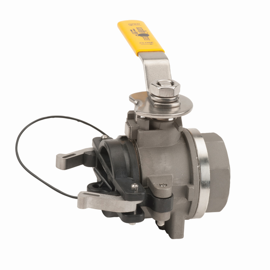 2-inch SS SP Male X Female NPT w/ PTFE Seals | DM200ASS | Banjo Corporation | Category-Valve, Connector Type-Female NPT, Connector Type-Male Dry Mate