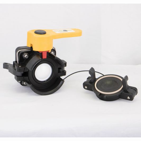 2-inch Poly DM Female X Female NPT w/ FKM Seals | DM200D | Banjo Corporation | Category-Valve, Connector Type-Female Dry Mate, Connector Type-Female NPT