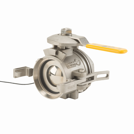 2-inch SS FP Female X Female BSP w/ FKM Seals | DM220DBSS | Banjo Corporation | Category-Valve, Connector Type-Female BSP, Connector Type-Female Dry Mate