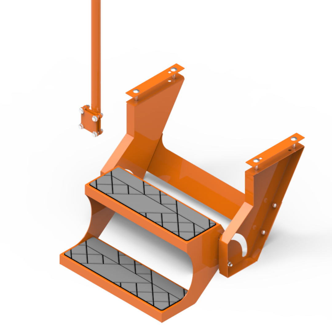 Trailer Step Kit | 34" Deck Height