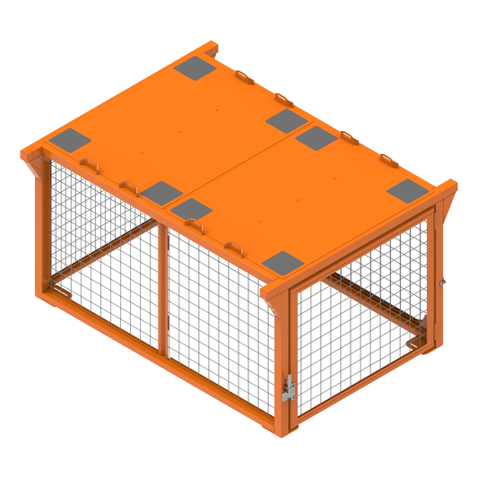 54" Cage with Tote Platform