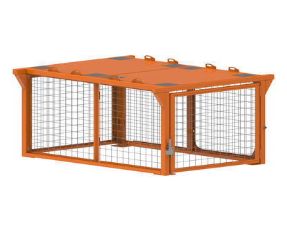 54" Cage with Tote Platform