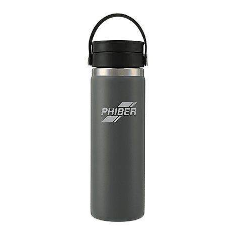 PhiBer Hydro Flask (20oz) Grey