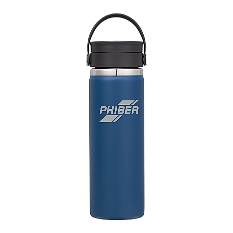 PhiBer Hydro Flask (20oz) Navy Blue