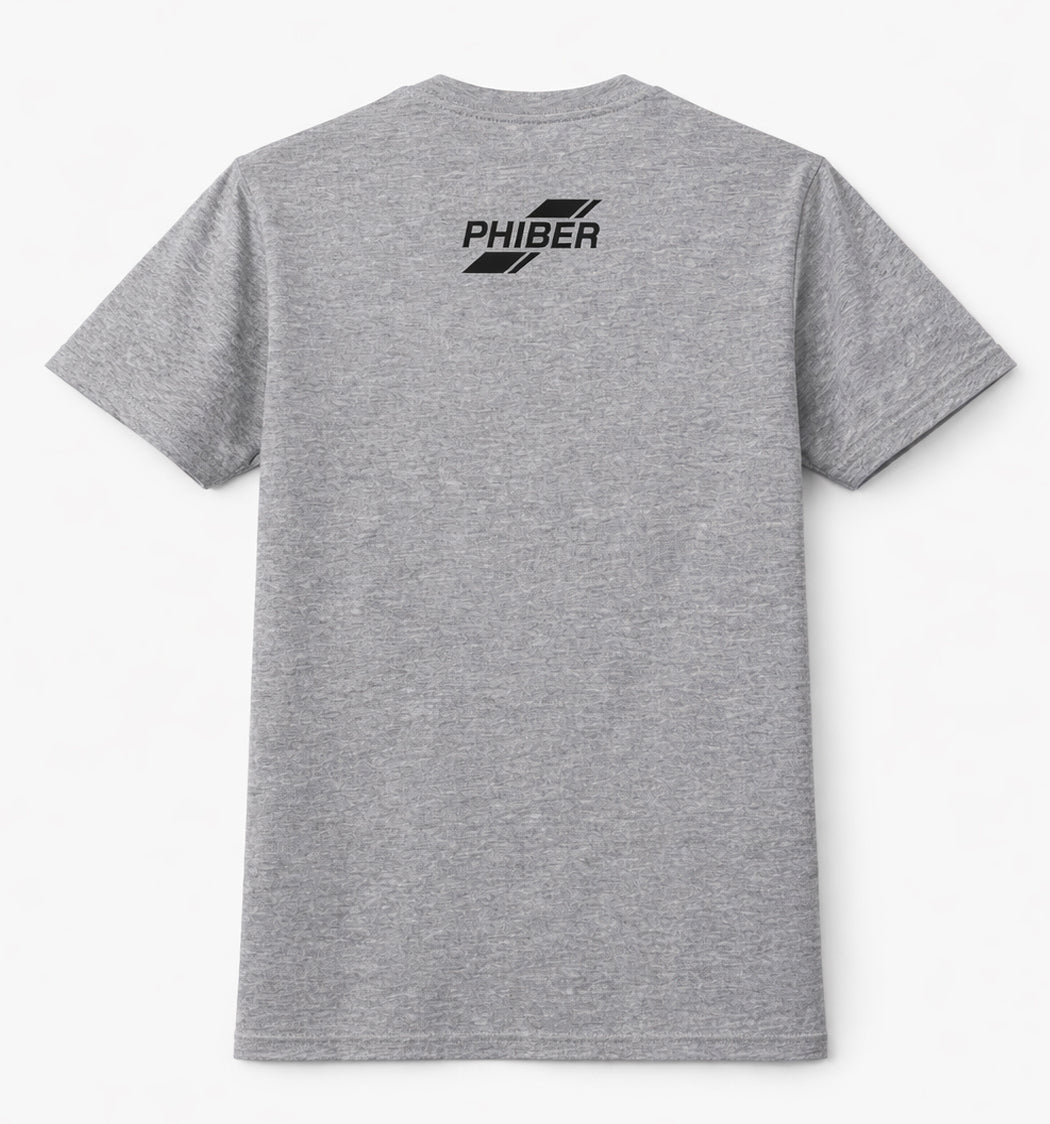 PhiBer Adult Keep Calm and Stack On Grey T-Shirt - S -  Dry Blend