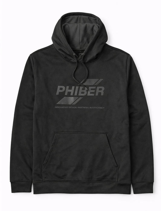 PhiBer Adult  Performance Hoodie Charcoal - L - ATC