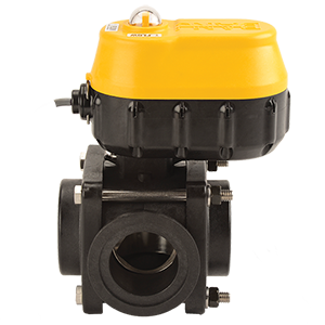 2-inch EVX FP NPT Side Load 3/4-inch SEC WWC 3W | EVX220SL | Banjo Corporation | Category-Valve, Connector Type-Female NPT, Material-Polypropylene