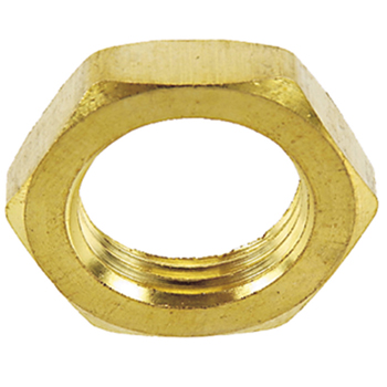 LOCKNUT 3/8-inch | G0008B-06 | Greenline Hose & Fittings | Category-Adapter, Connector Type-Female NPT, Material-Brass