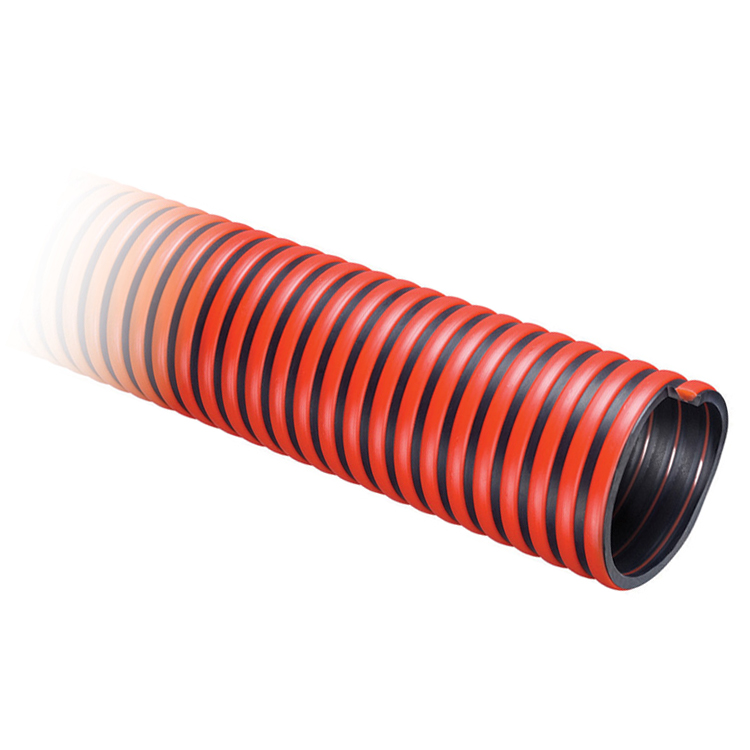 4" Red EPDM Suction Hose