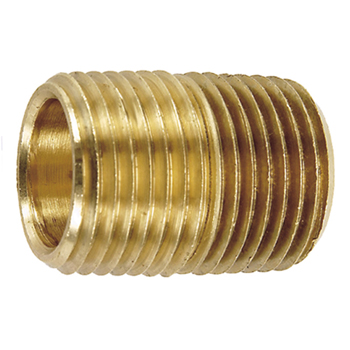 CLOSE NIPPLE 3/8-inch | G1616BC-06 | Greenline Hose & Fittings | Category-Adapter, Connector Type-Male NPT, Material-Brass