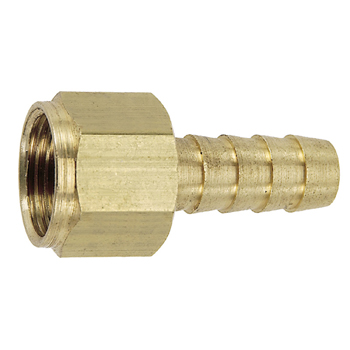 FEMALE NPSM SWIVEL HOSE BARB 1/8" 3/16"