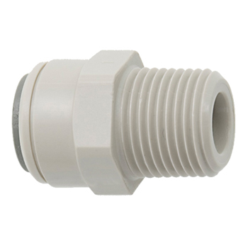 MALE NPT CONNECTORS 3/8-inch 3/8-inch | G6316-06-06 | Greenline Hose & Fittings | Category-Adapter, Connector Type-Female John Guest, Connector Type-Male NPT