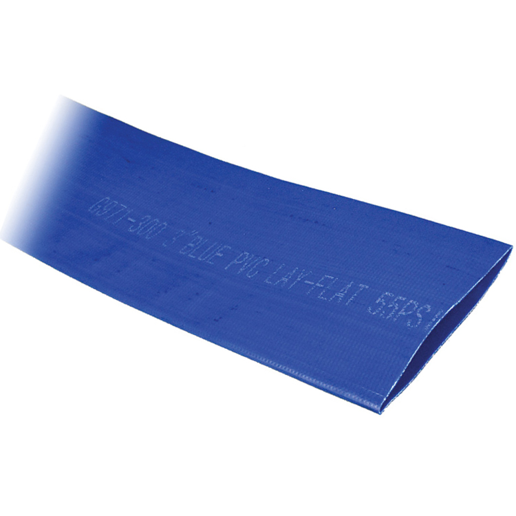 2" Blue PVC Lay-Flat Hose