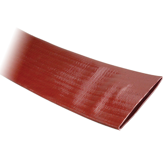 2" Red PVC Lay-Flat Hose