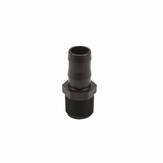 PP Adapter 1-inch MNPT X 1-inch HB | HB100 | Banjo Corporation | Category-Adapter, Connector Type-HB, Connector Type-Male NPT