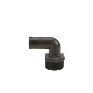 PP Elbow 90 DEG 2" MNPT X 1 1/2" HB | HB200/150-90 | Banjo Corporation