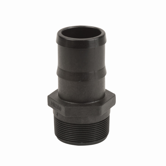 PP Adapter 2-inch MNPT X 2-inch HB | HB200 | Banjo Corporation | Category-Adapter, Connector Type-HB, Connector Type-Male NPT