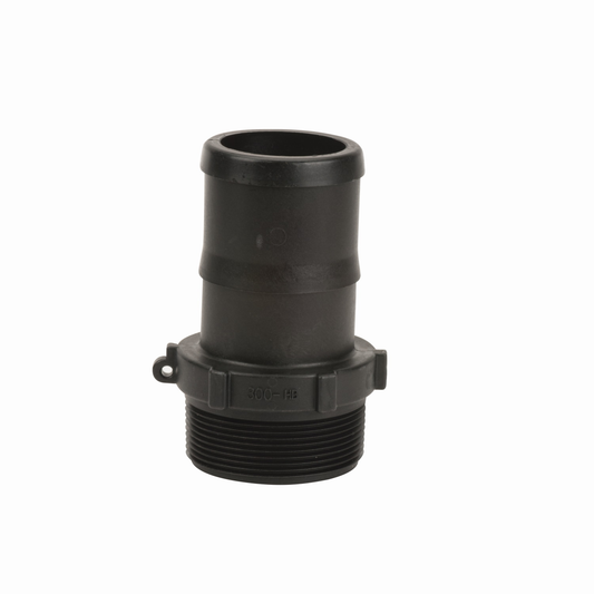PP Adapter 3-inch MNPT X 3-inch HB | HB300 | Banjo Corporation | Category-Adapter, Connector Type-HB, Connector Type-Male NPT