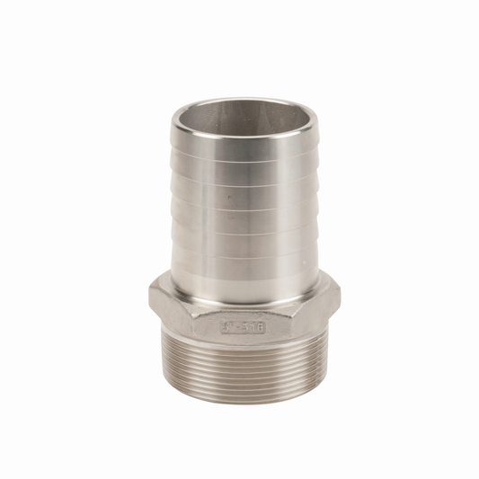 SS Adapter 3-inch MNPT X 3-inch HB | HB300SS | Banjo Corporation | Category-Adapter, Connector Type-HB, Connector Type-Male NPT
