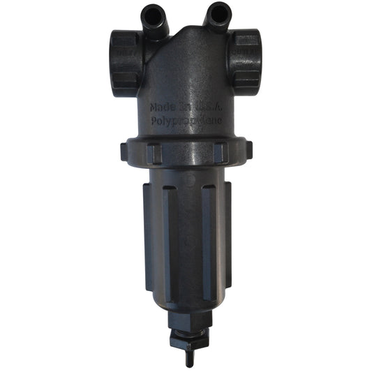 Line Strainer T 1-inch Female NPT 30 Mesh SS Screen | LST10030 | TerreMax | Category-Line Strainer, Connector Type-Female NPT, Material-Polypropylene