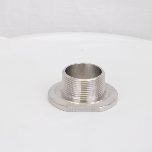 SS Adapter 2-inch FLG X 1 1/2-inch MNPT | M200150MPTSS | Banjo Corporation | Category-Adapter, Connector Type-Male NPT, Connector Type-Manifold Flange