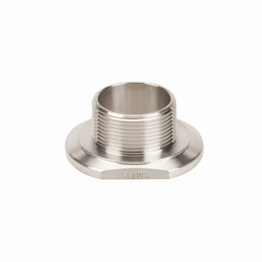 SS Adapter 2-inch FP FLG X 1 1/2-inch MNPT | M220150MPTSS | Banjo Corporation | Category-Adapter, Connector Type-Full Port, Connector Type-Male NPT