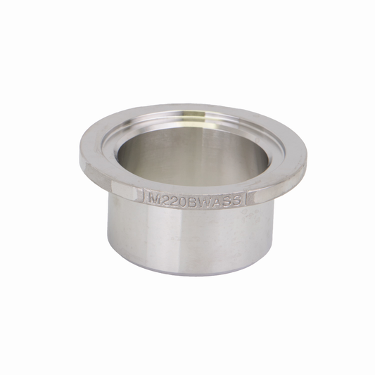 2-inch FP SS Butt Weld Adapter | M220BWASS | Banjo Corporation | Category-Adapter, Connector Type-Female QDC, Connector Type-Full Port
