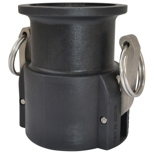 PP Adapter 2-inch FP Flange X 2-inch FQDC | M220D | TerreMax | Category-Adapter, Connector Type-Female QDC, Connector Type-Full Port