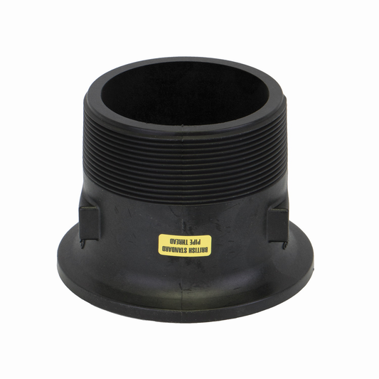 PP Adapter 3-inch FLG X 3-inch MBSP | M300BSP | Banjo Corporation | Category-Adapter, Connector Type-Male BSP, Connector Type-Manifold Flange
