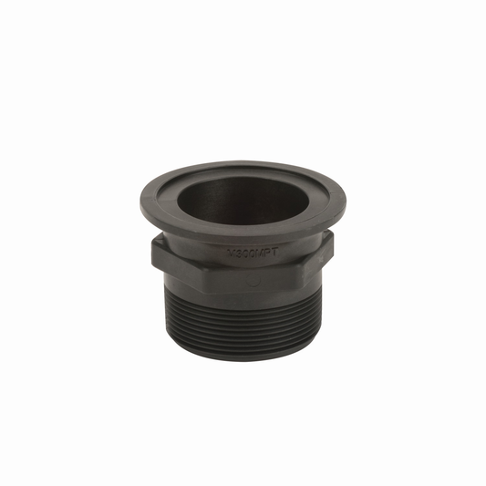 PP Adapter 3-inch FLG X 3-inch MNPT | M300MPT | Banjo Corporation | Category-Adapter, Connector Type-Male NPT, Connector Type-Manifold Flange