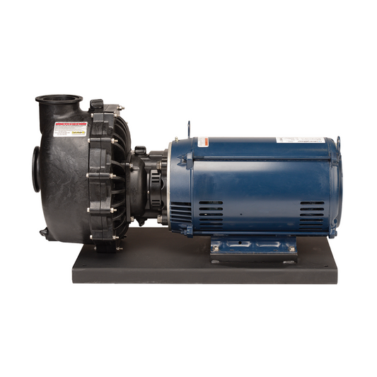 3-inch WET SEAL POLY PMP 15HP ELEC | M350PE15W | Banjo Corporation | Category-Pump, Connector Type-Manifold Flange, Material-Polypropylene