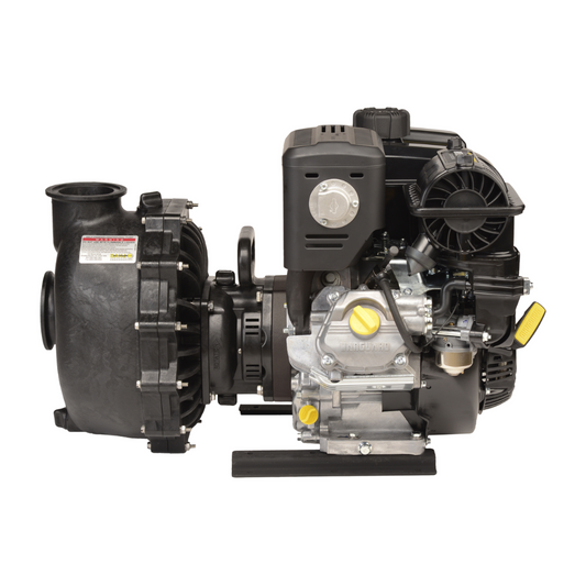 3-inch WET SEAL POLY PUMP 14HP VAN | M350PVAN14W | Banjo Corporation | Category-Pump, Connector Type-Manifold Flange, Material-Polypropylene