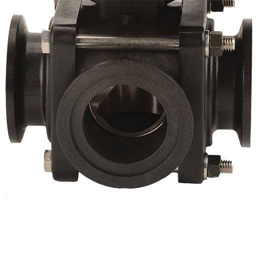 2-inch MEVX FP Side Load Valve Only | MEVX220SLX | Banjo Corporation | Category-Valve, Connector Type-Full Port, Connector Type-Manifold Flange