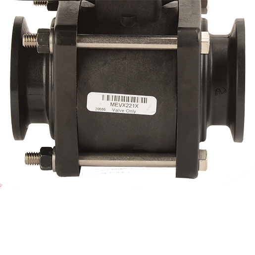 2-inch MEVX FP Bolted 1/2-inch SEC WWC 3W | MEVX221X | Banjo Corporation | Category-Valve, Connector Type-Full Port, Connector Type-Manifold Flange