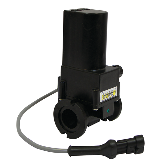 1/2-inch MLEV 1-inch MNF, 3 WIR, SS Ball, 1B2R3W | MLEV100A | Banjo Corporation | Category-Valve, Connector Type-Manifold Flange, Material-Polypropylene