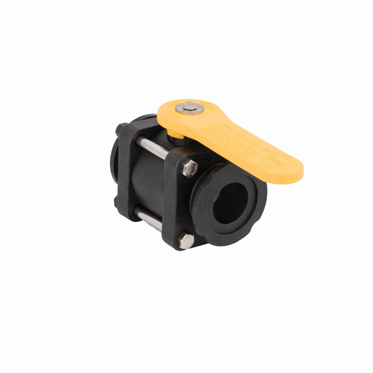 PP Valve 2-inch FLG X 2-inch FLG | MV200CF | Banjo Corporation | Category-Valve, Connector Type-Manifold Flange, Material-Polypropylene