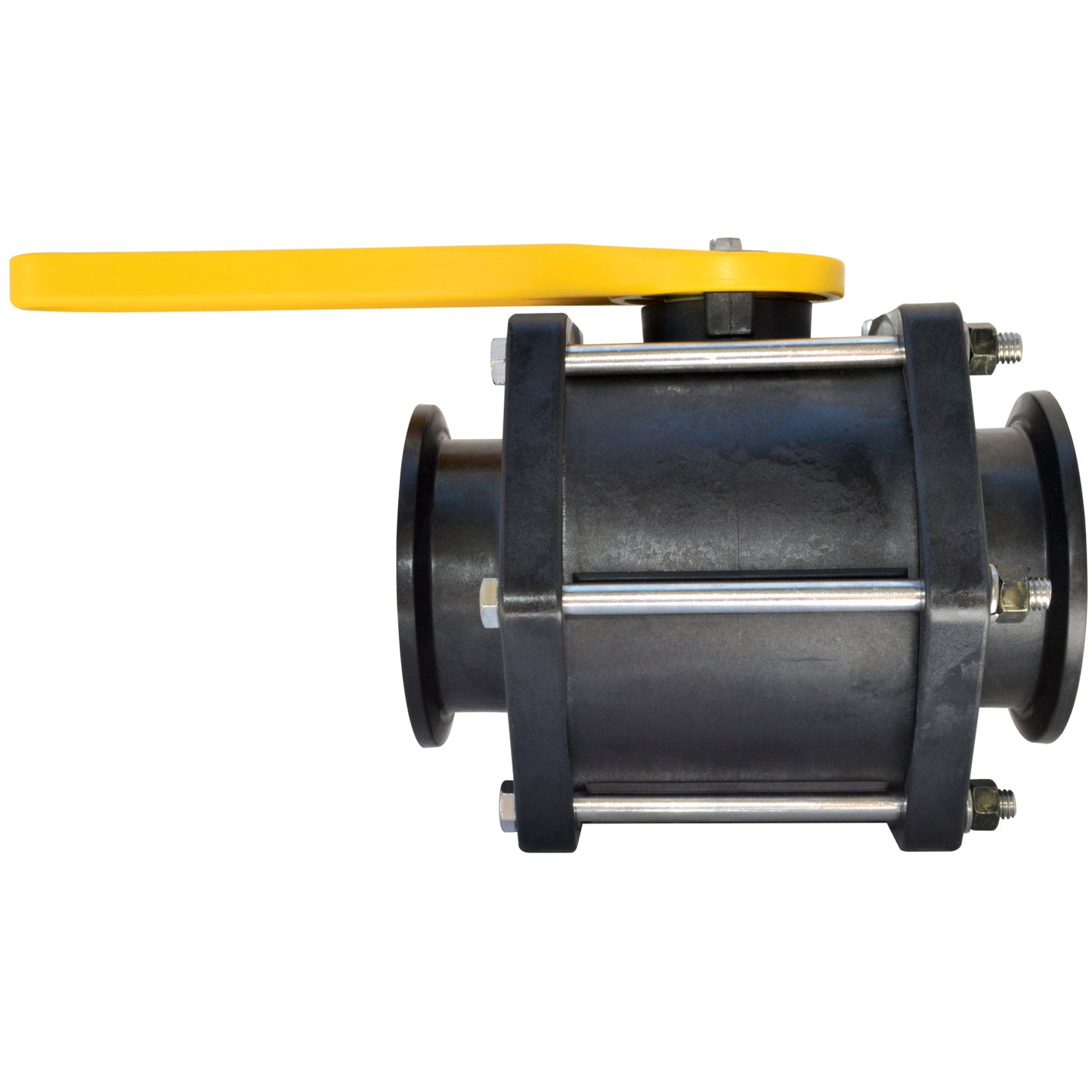 PP Valve Ball Full Port 3" Flange X 3" Flange