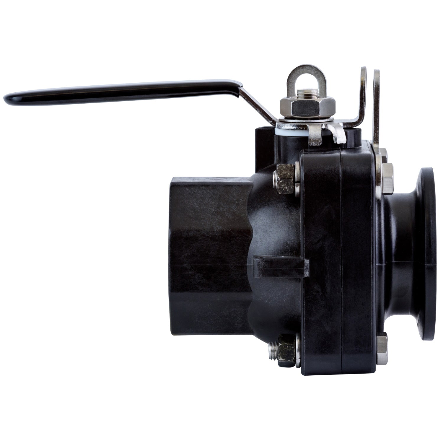 PP Valve SS 2-inch FNPT X 2-inch Flange | MVS204HSFP | TerreMax | Category-Valve, Connector Type-Female NPT, Connector Type-Manifold Flange