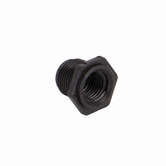 PP Adapter 3/8-inch MNPT X 1/4-inch FNPT | RB038-025 | Banjo Corporation | Category-Adapter, Connector Type-Female NPT, Connector Type-Male NPT