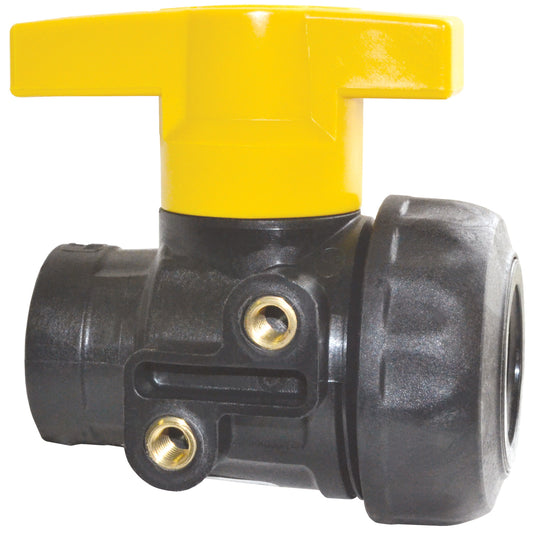 PP Valve Union 1" FNPT X 1" FNPT