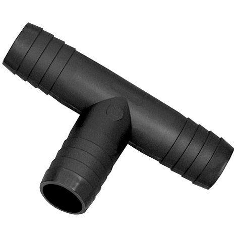 PP Tee 1/2-inch HB X 3/4-inch HB | T3412P | TerreMax | Category-Tee, Connector Type-HB, Material-Polypropylene