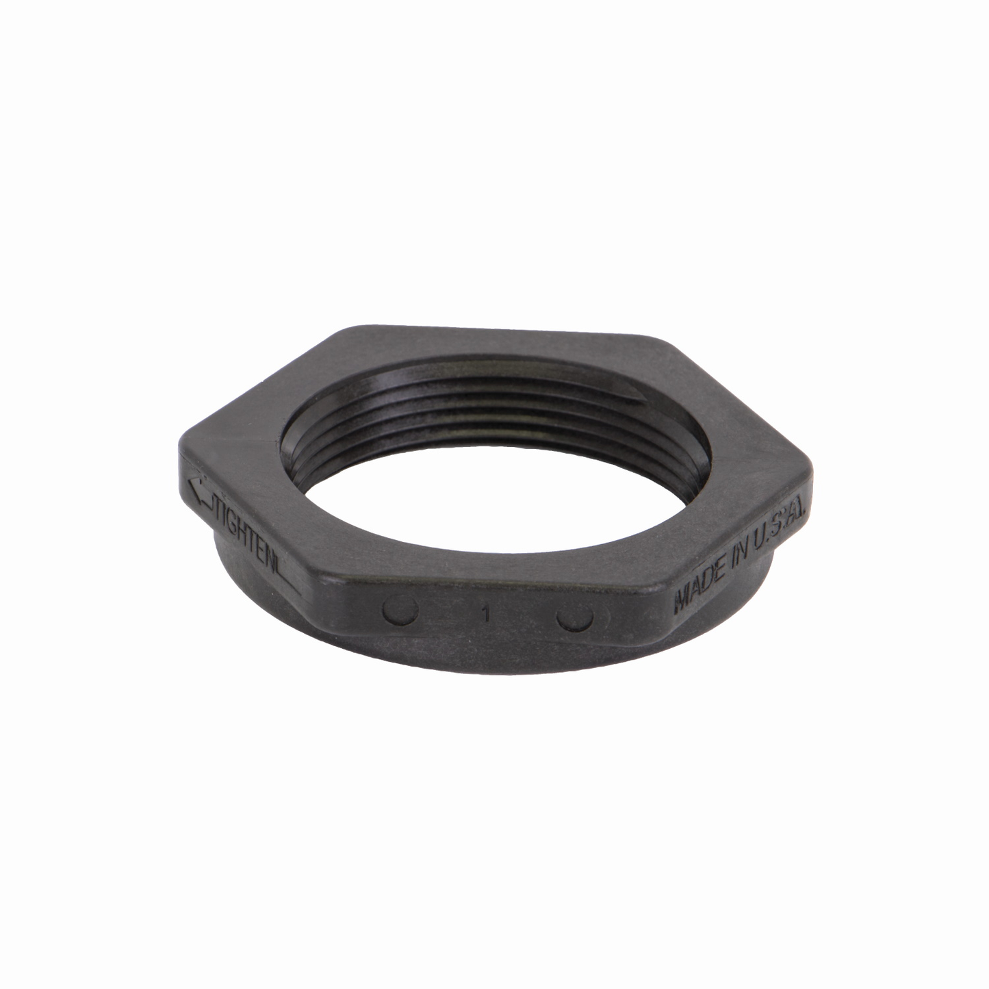 PP Bulkhead 1 1/2-inch FNPT X 1 1/2-inch FNPT | TF150 | Banjo Corporation | Category-Bulkhead, Connector Type-Female NPT, Material-Polypropylene