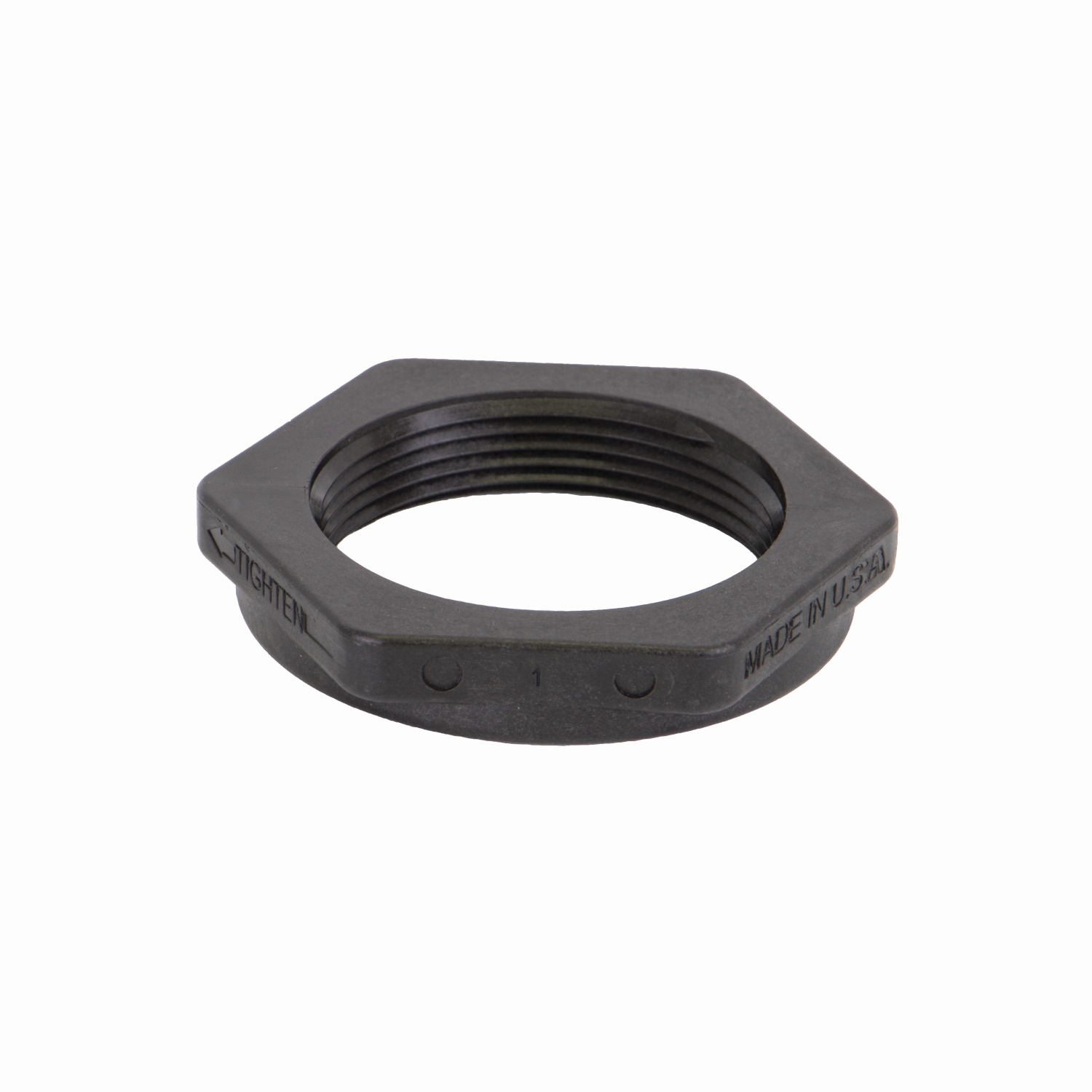 PP Bulkhead 1 1/2-inch FNPT X 1 1/2-inch FNPT | TF150 | Banjo Corporation | Category-Bulkhead, Connector Type-Female NPT, Material-Polypropylene