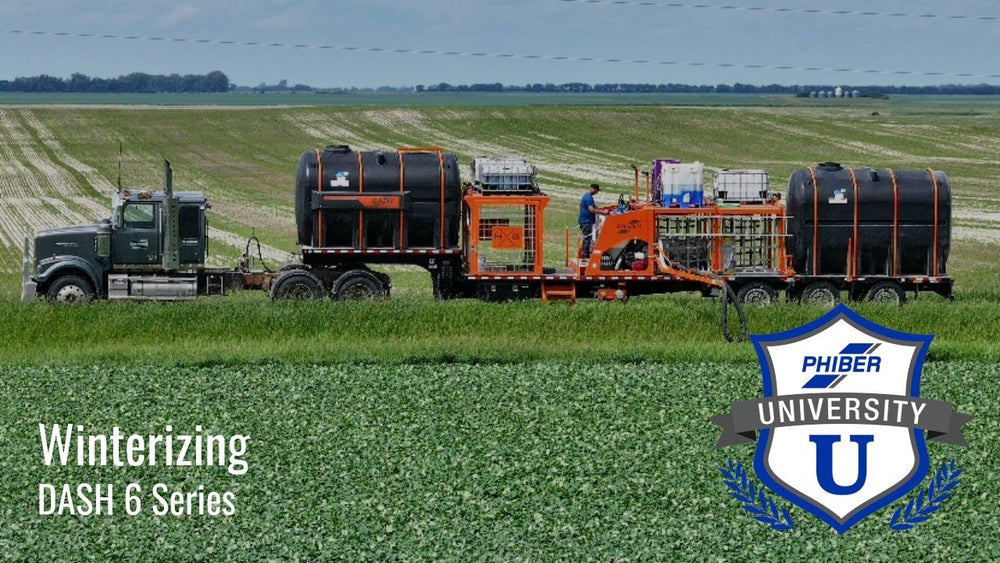 How To Winterize Your DASH 6 Series Mixing System